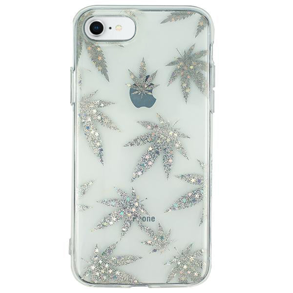 Weed Leaf Silver Case IPhone 7/8 SE 2020