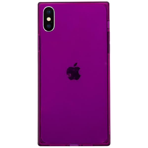 Square Box Purple Skin Iphone 10/X/XS