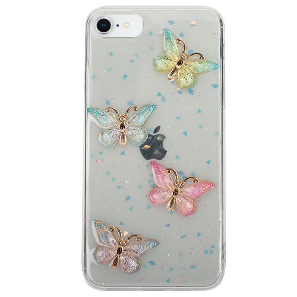 Butterflies 3D Pastel Case iphone 7/8 SE 2020