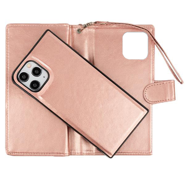 Detachable Wallet Rose Gold Iphone 11