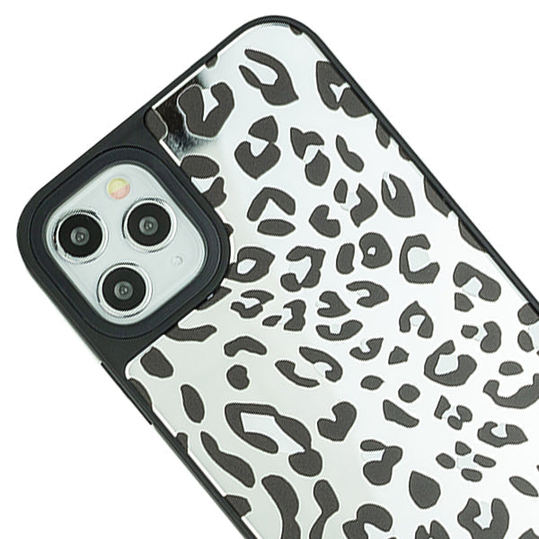 Mirror Cheetah Grey Case Iphone 13 Pro Max