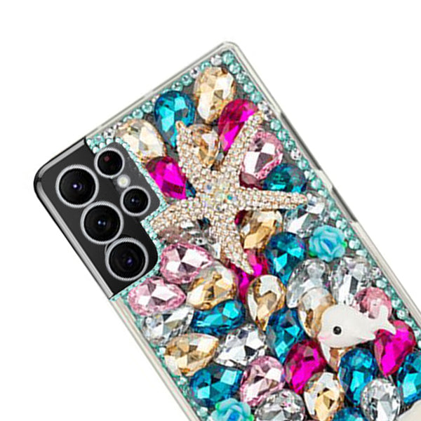 Handmade Seashells Bling Case Samsung S22 Ultra