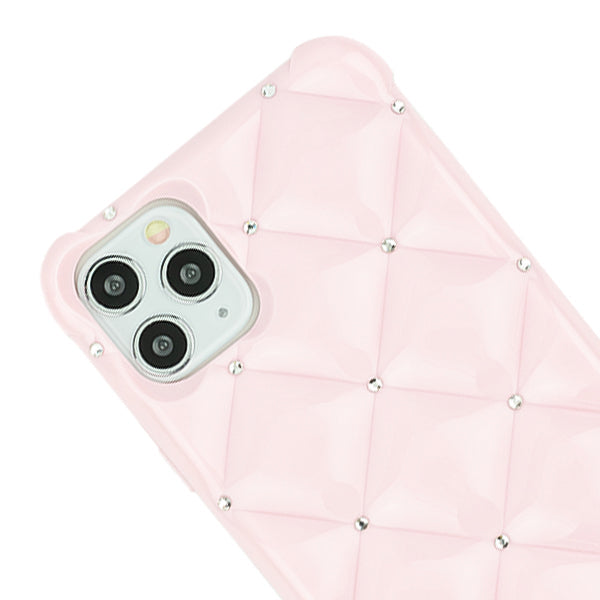 Plush Tpu Bling Skin Light Pink Iphone 11 Pro