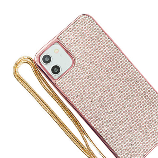 Bling Tpu Crossbody Rose Gold Silver Iphone 12 Mini