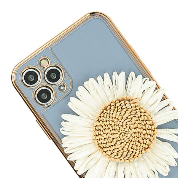 Free Air SunFlower 3d Case Blue Iphone 12 Pro Max