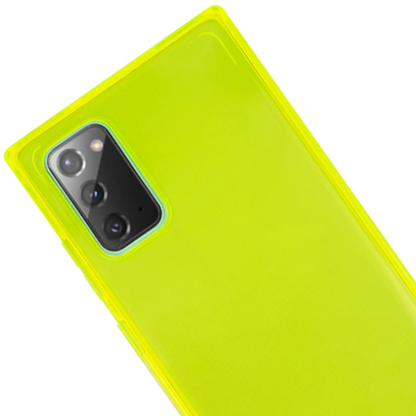 Square Box Skin Neon Green Samsung Note 20