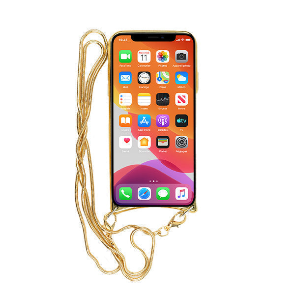 Bling Tpu Crossbody Gold Silver Case Iphone 11 Pro Max