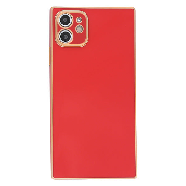 Free Air Box Square Skin Red Case Iphone 11