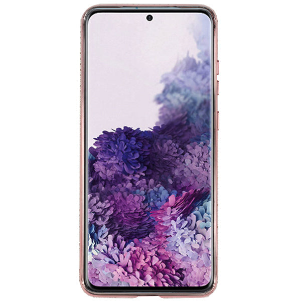 Abstract Ring Case Rose Gold Samsung S20