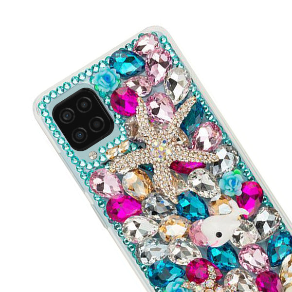 Handmade Seashells Bling Case Samsung A12