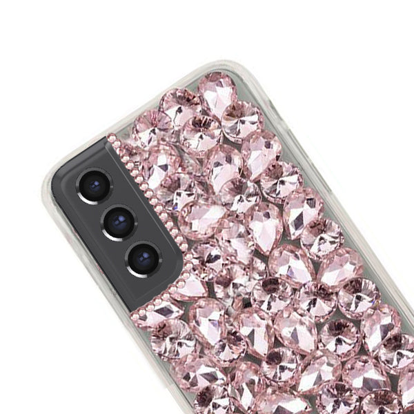 Handmade Bling Pink Case Samsung S21 FE