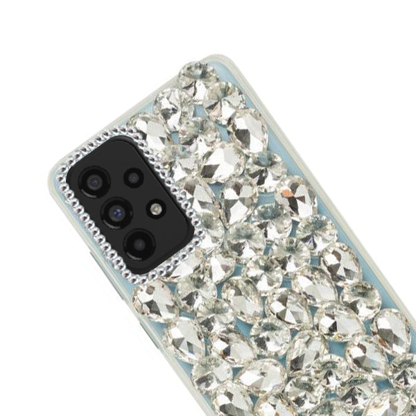 Handmade Bling Silver Case Samsung A53 5G