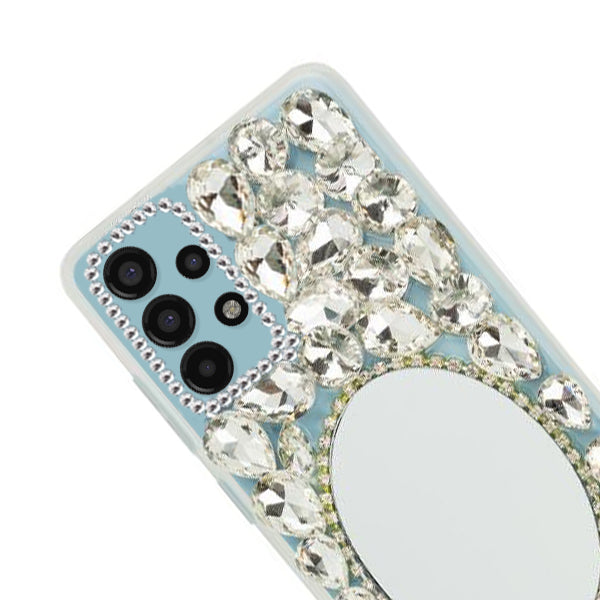 Handmade Mirror Silver Case Samsung A13 5G