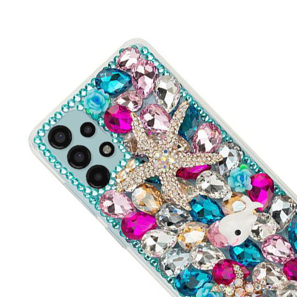 Handmade Seashells Bling Case Samsung A13 5G