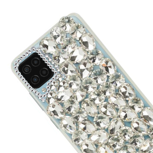 Handmade Bling Silver Case Samsung A12