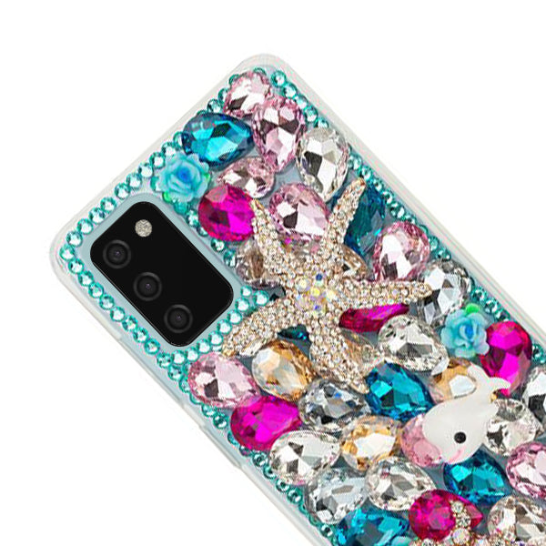 Handmade Seashells Bling Case Samsung A0S2