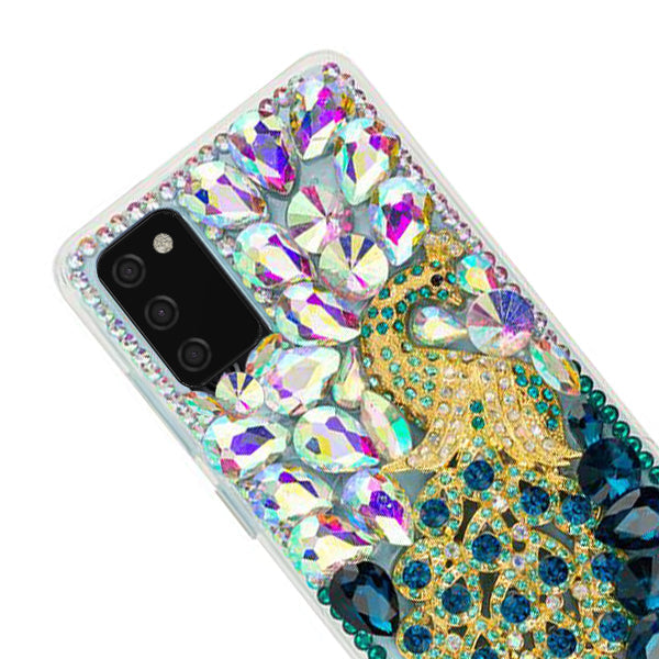 Handmade Peacock Bling Case Samsung A0S2