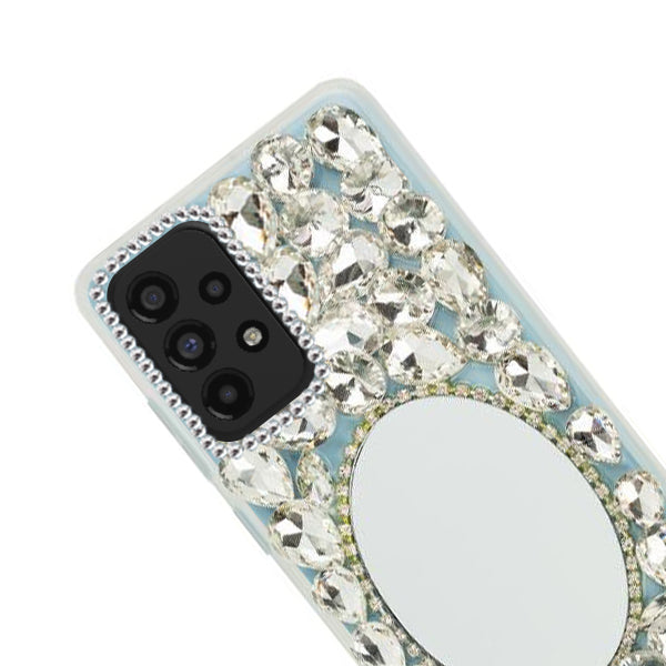 Handmade Mirror Silver Case Samsung A53 5G