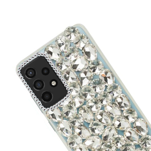 Handmade Bling Silver Case Samsung A52 5G