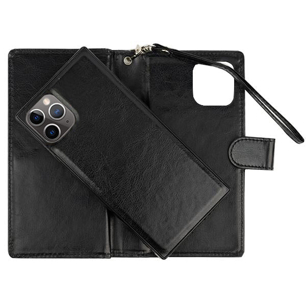 Detachable Wallet Black IPhone 12/12 Pro
