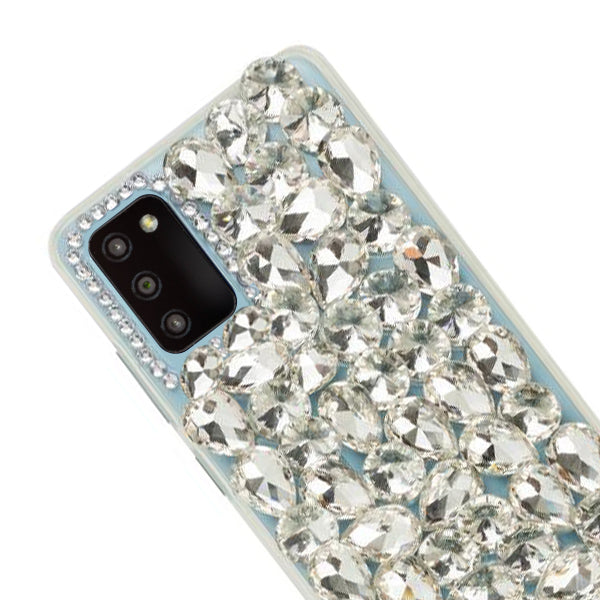 Handmade Bling Silver Case Samsung A0S3