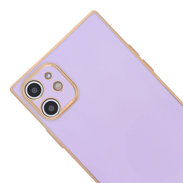 Free Air Box Square Skin Light Purple Iphone 12 Mini
