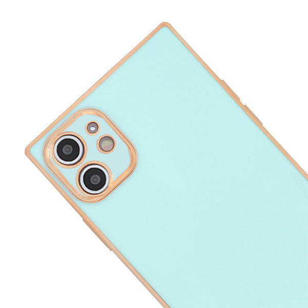 Free Air Box Square Skin Mint Case Iphone 12 Mini