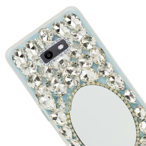 Handmade Bling Mirror Silver Case Samsung J3 2017