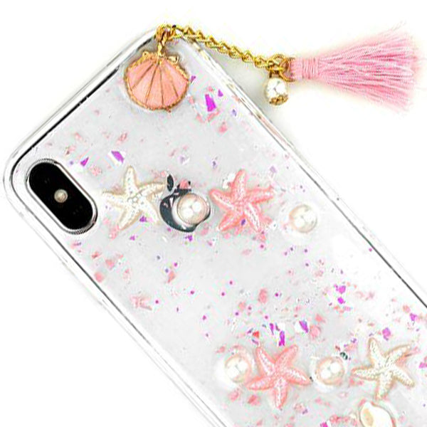 Seashells Clear Case Iphone XS MAX