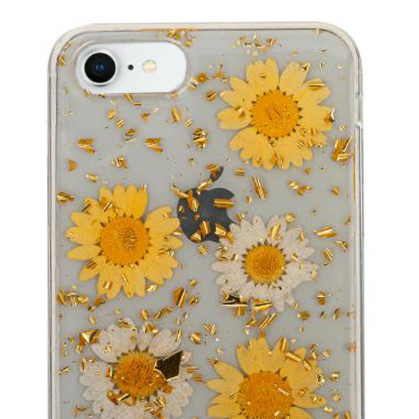 Real Flowers Yellow Flake Iphone 7/8 SE 2020