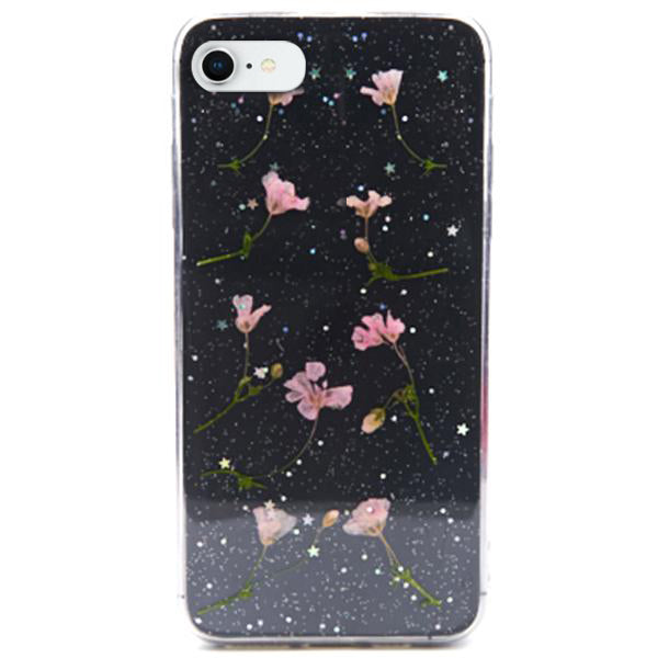 Real Flowers Pink Leaves Case Iphone 7/8 SE 2020