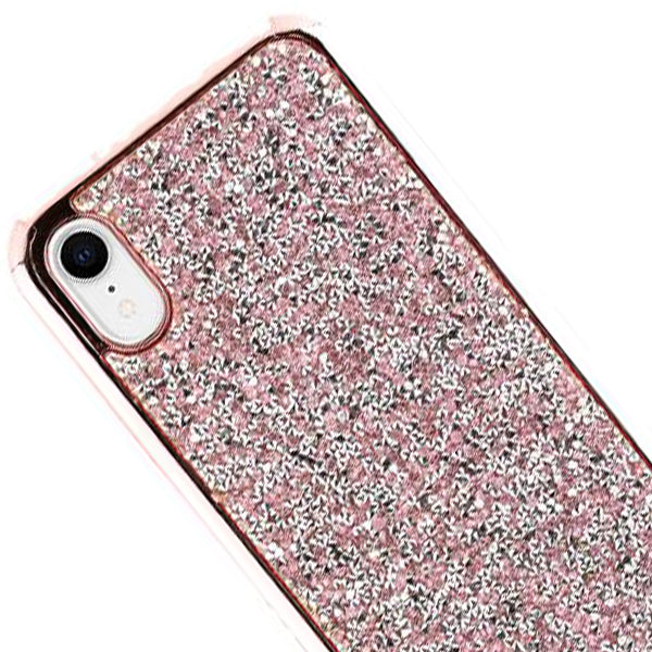 Hybrid Bling Pink Case Iphone XR