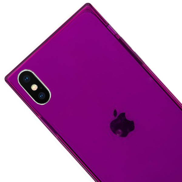 Square Box Purple Skin Iphone 10/X/XS