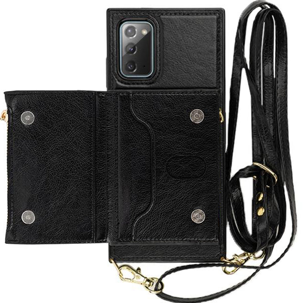 Crossbody Pouch Black Case Samsung Note 20