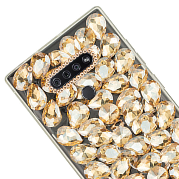 Handmade Bling Gold Case Samsung K51