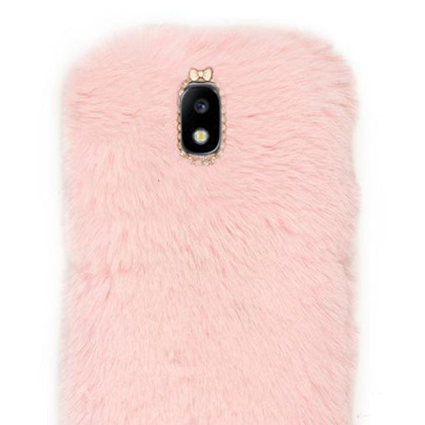 Fur Case Light Pink J7 2018