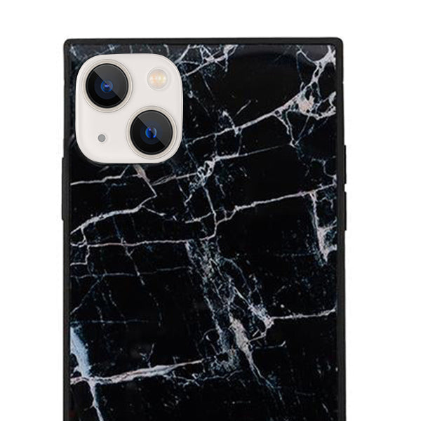 Square Marble Black IPhone 13 Mini