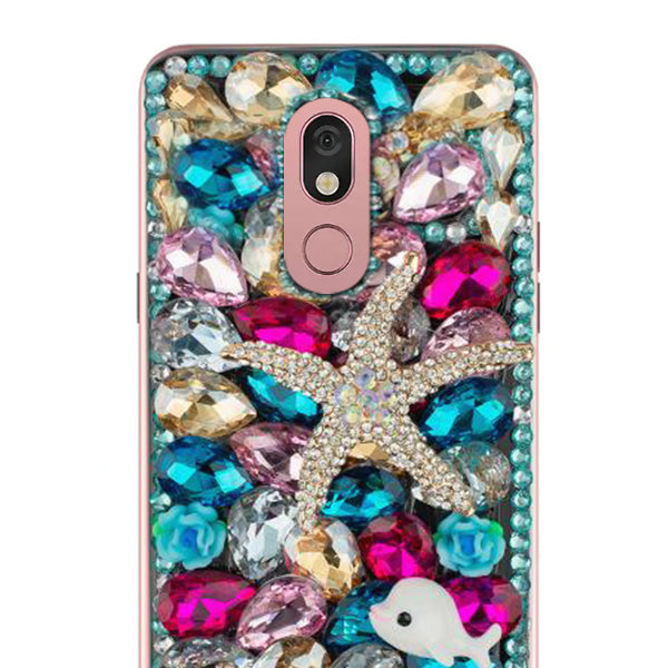 Handmade Seashells Bling Case LG Stylo 4