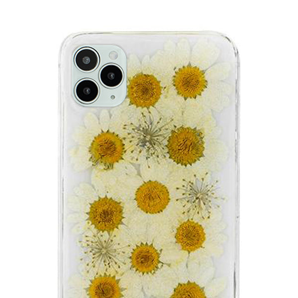 Real Flowers White Case Iphone 13 Pro