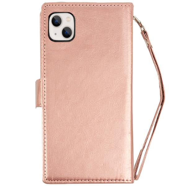 Detachable Wallet Rose Gold Iphone 13