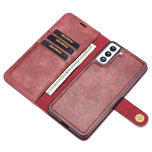 Detachable Ming Burgundy Wallet Samsung S22