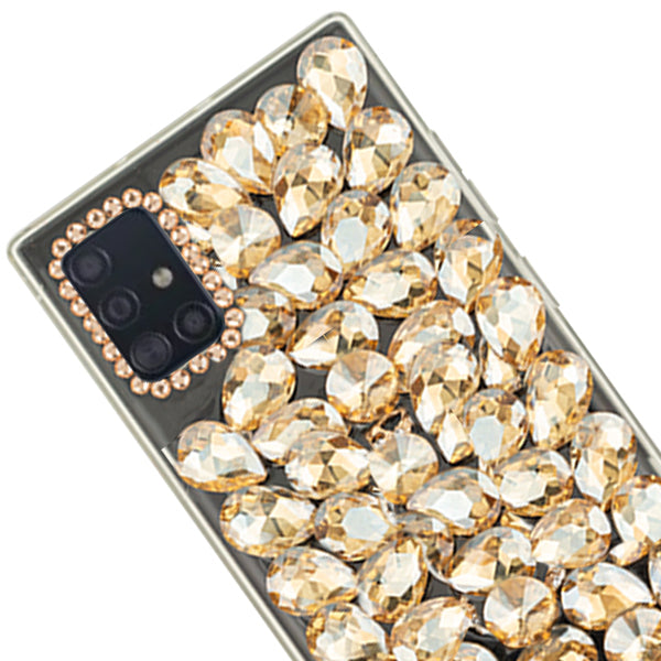 Handmade Bling Gold Case Samsung A51