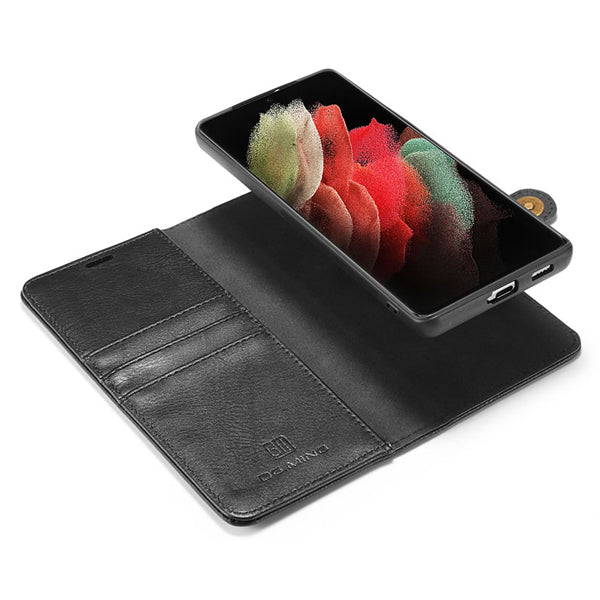 Detachable Ming Black Wallet Samsung S21 Ultra