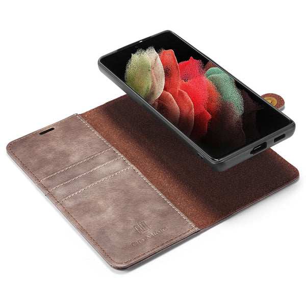 Detachable Ming Grey Wallet Samsung S21 Ultra