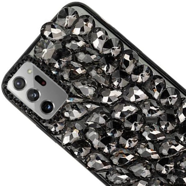 Handmade Bling Black Case Note 20 Ultra