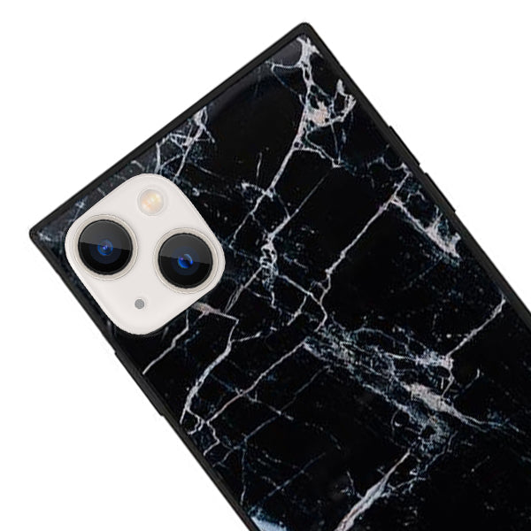Square Marble Black IPhone 13 Mini