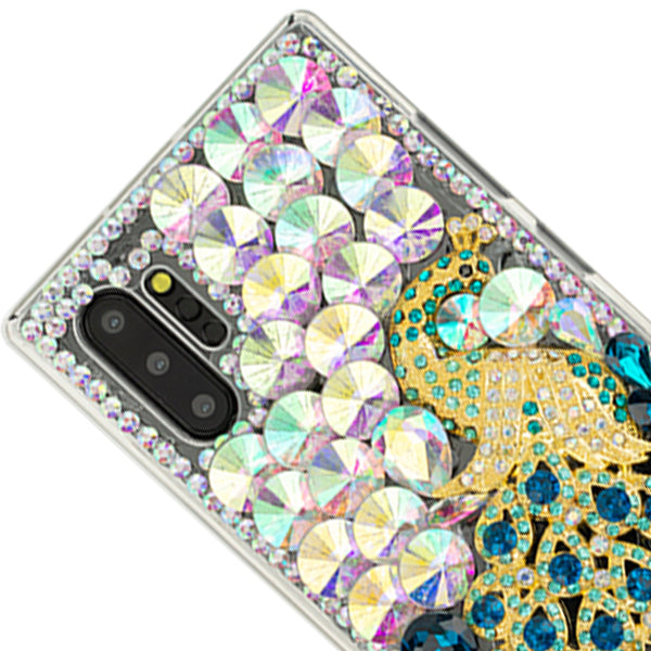 Handmade Peacock Bling Case Samsung Note 10 Plus