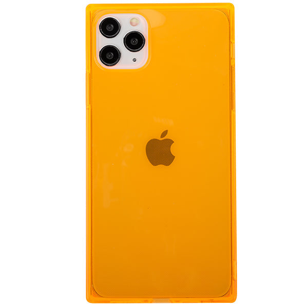 Square Box Orange Skin IPhone 12 Pro Max