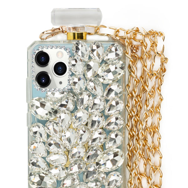 Handmade Bottle Bling Silver Case IPhone 12 Pro Max