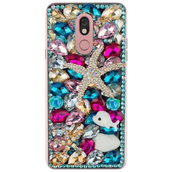 Handmade Seashells Bling Case LG Stylo 4